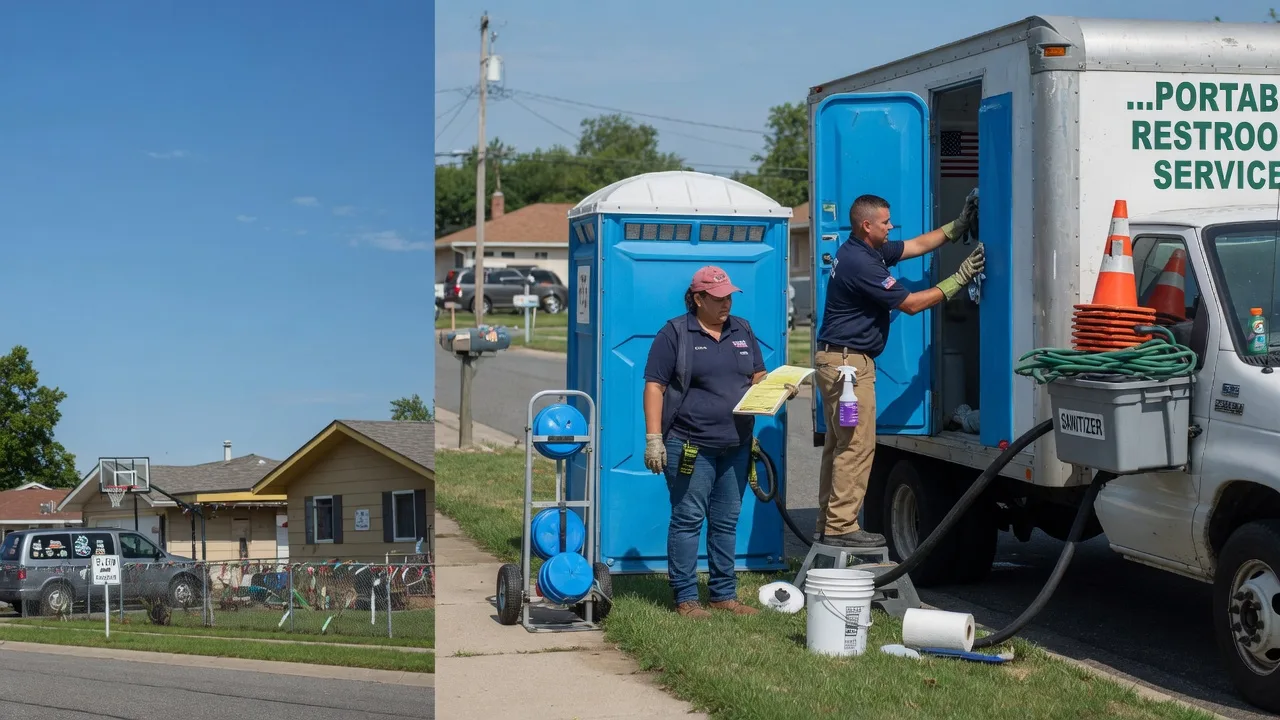 Portable Toilet Rental in Danville, IL near me